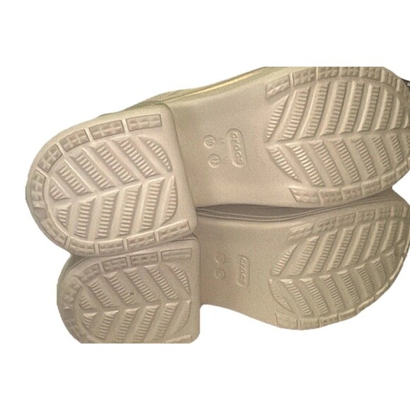 Crocs Siren Clog Bone Men’s 10 Women’s 12 Unisex Slip On Casual High Heel Sandal main image 5